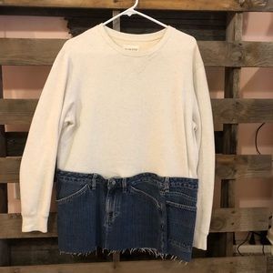 HOMEMADE shirt or could be long enough for dress!